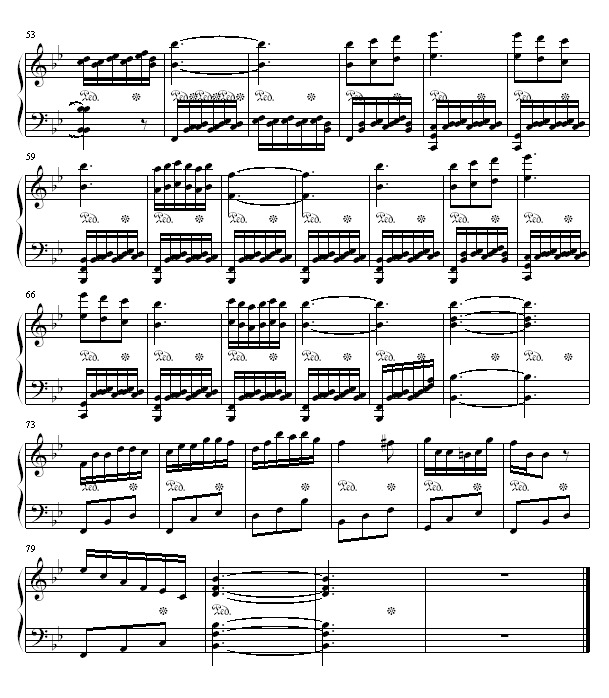 圆舞曲钢琴曲谱（图3）