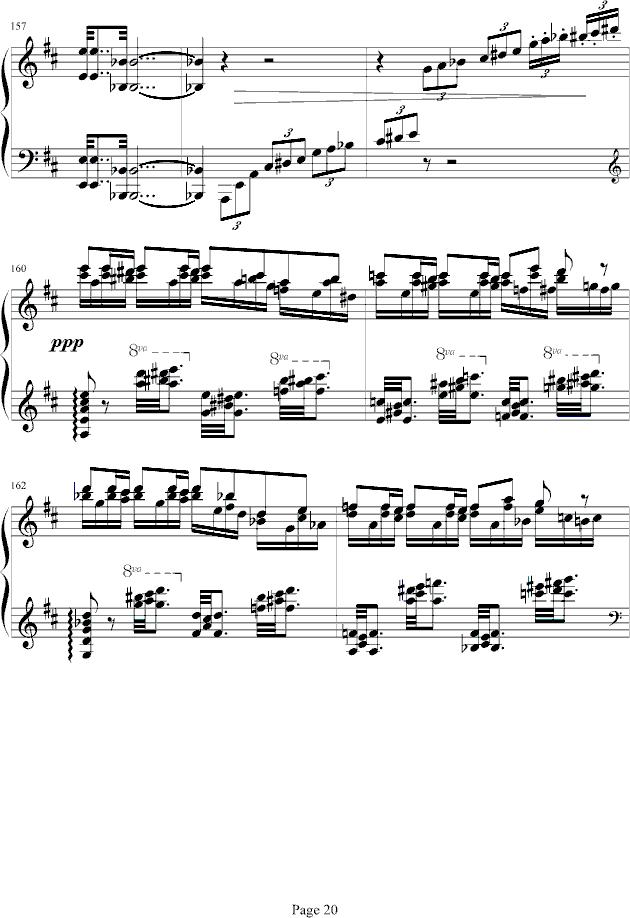 木偶狂想钢琴曲谱（图20）