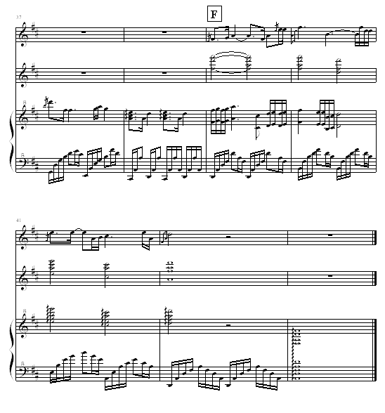 明亮的双眸钢琴曲谱（图7）