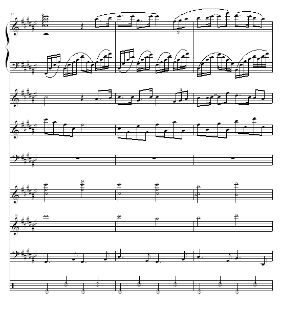 朝露晨曦 -（全谱）钢琴曲谱（图11）