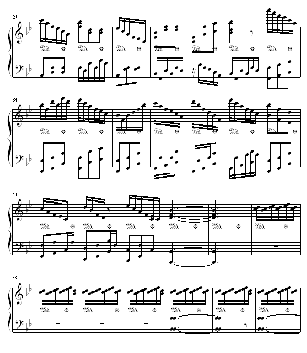 圆舞曲钢琴曲谱（图2）