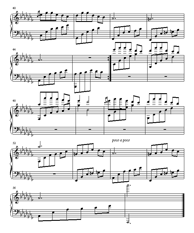 巴格达的星空钢琴曲谱（图3）