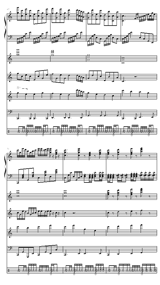 喜迎新春 -（全谱）钢琴曲谱（图10）
