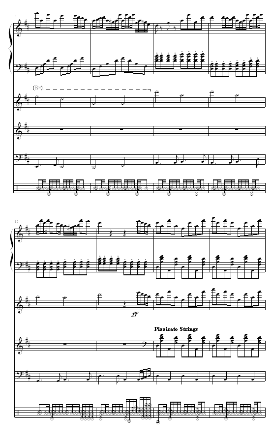 喜迎新春 -（全谱）钢琴曲谱（图2）
