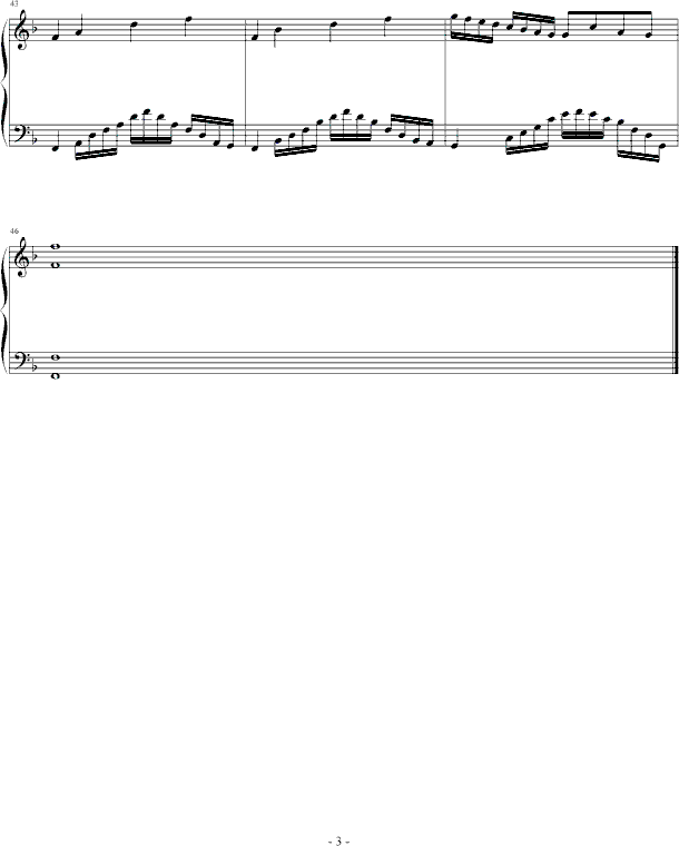 水之灵钢琴曲谱（图3）