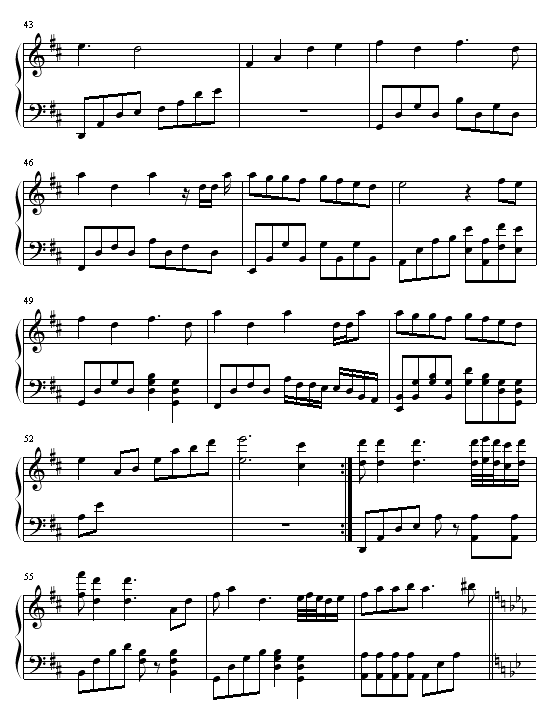 水晶娃娃钢琴曲谱（图4）