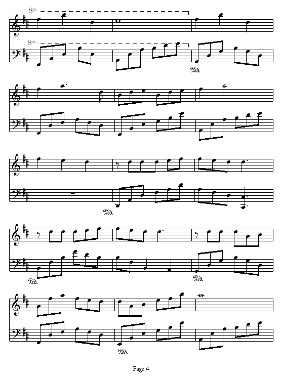 拂堤若雨钢琴曲谱（图4）