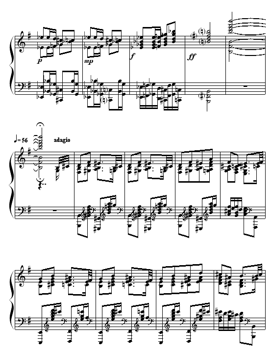 小红帽与狼外婆钢琴曲谱（图5）