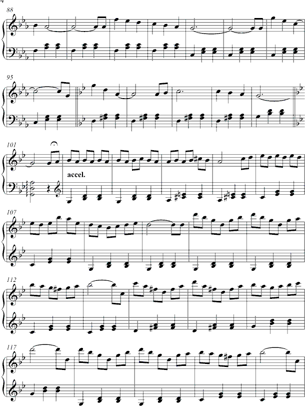 停不了的华尔兹钢琴曲谱（图4）