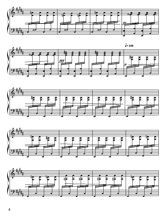 魔鬼钢琴曲谱（图4）