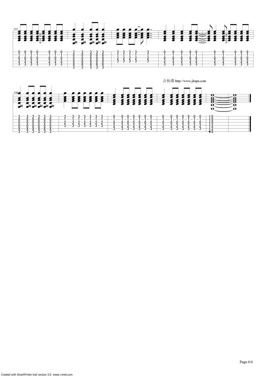 take it easy钢琴曲谱（图6）