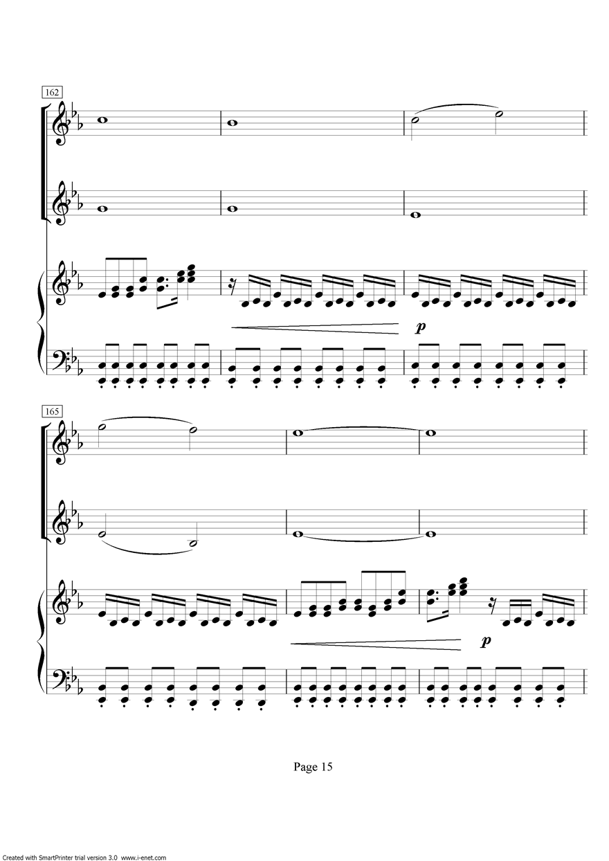 娄山关合唱谱钢琴曲谱（图14）