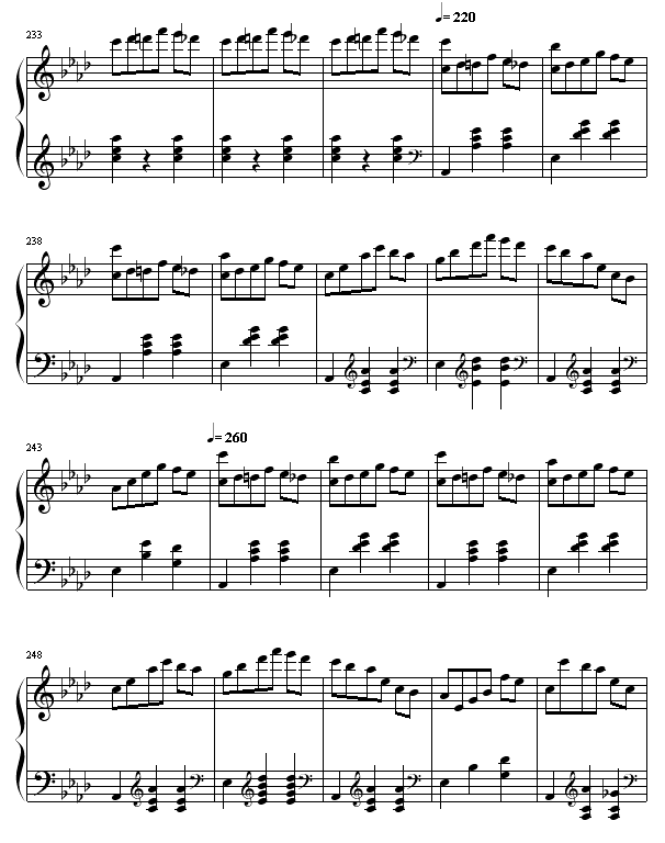 热情华尔滋钢琴曲谱（图13）