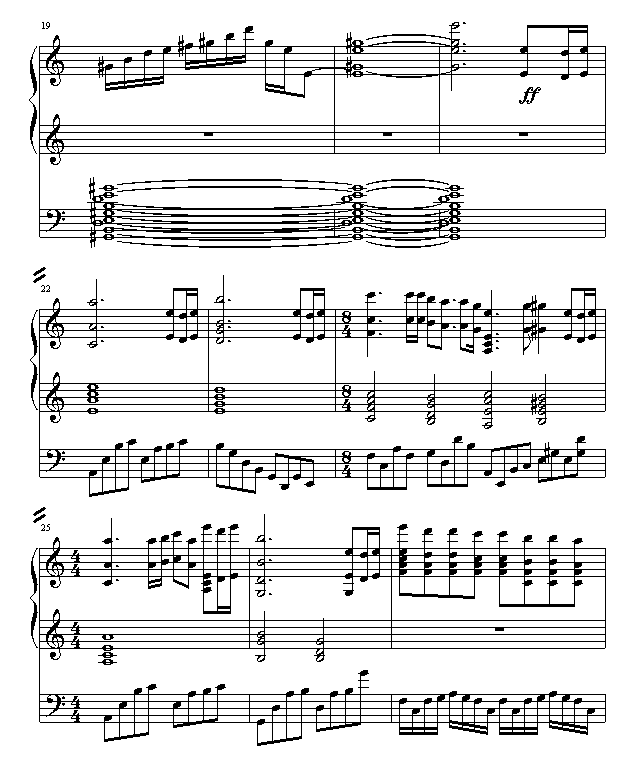 重拾信念（上）钢琴曲谱（图3）