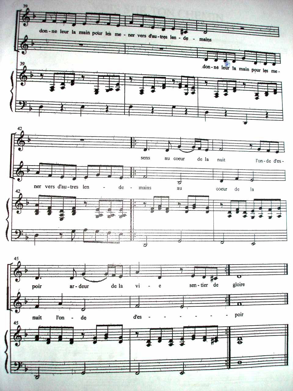 放牛班的春天钢琴曲谱（图5）