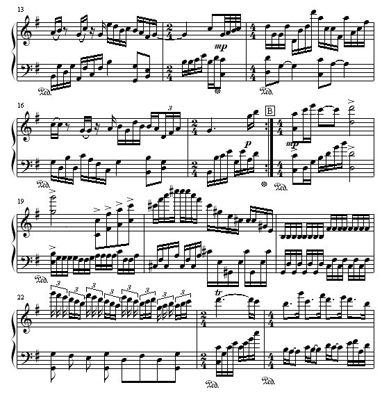 幻想曲钢琴曲谱（图2）