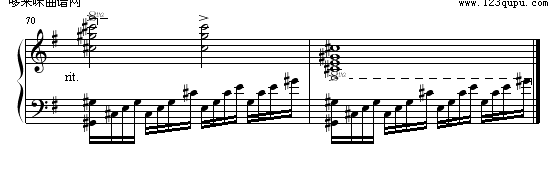 幻想曲-流氓钢琴曲谱（图6）