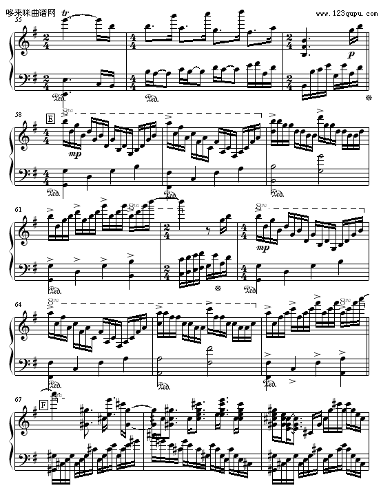 幻想曲-流氓钢琴曲谱（图5）