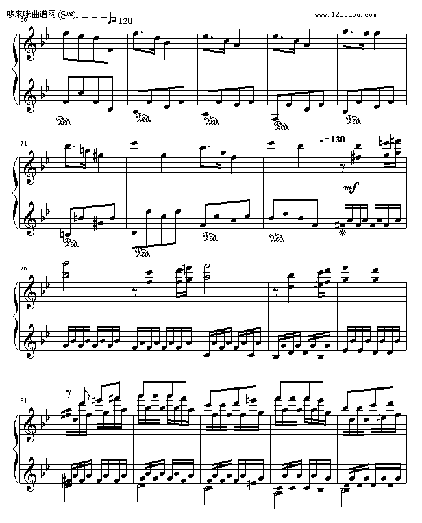 小奏鸣曲.至莫扎特-Hamlet钢琴曲谱（图4）