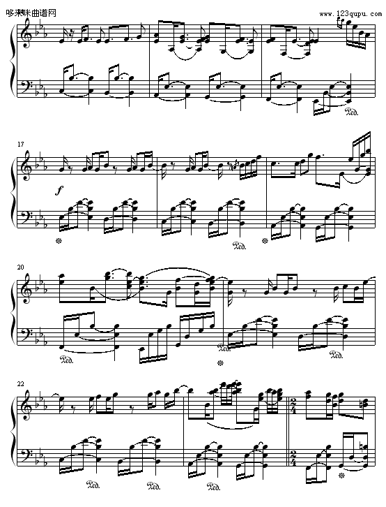 来自密境（初雪的喜悦）-windyoption钢琴曲谱（图2）
