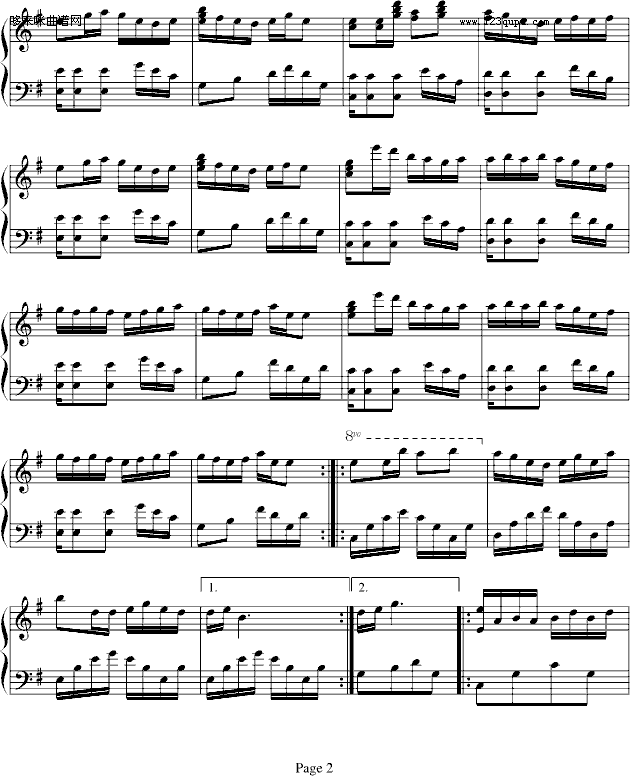 樱之初-大头Grace钢琴曲谱（图2）