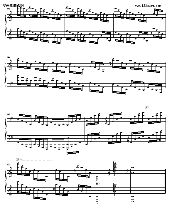 C大调练习曲No.2-9632587410钢琴曲谱（图18）