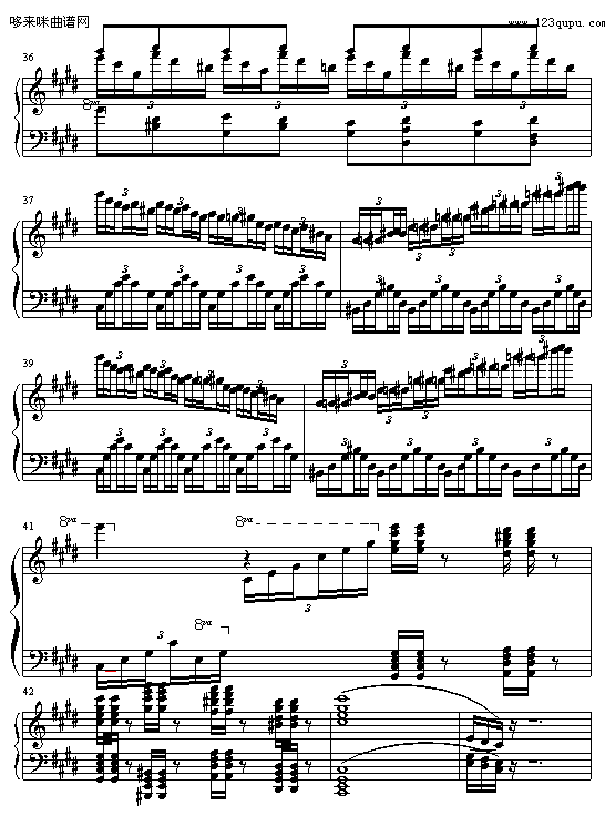 Etude(Passion)-windyoption钢琴曲谱（图4）