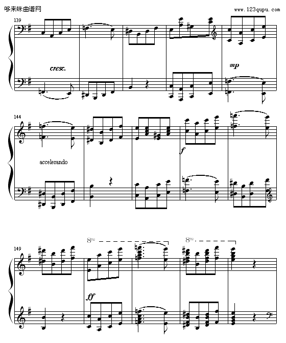 谐谑曲-Hamlet钢琴曲谱（图8）