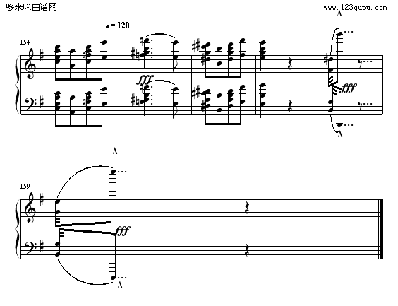 谐谑曲-Hamlet钢琴曲谱（图9）