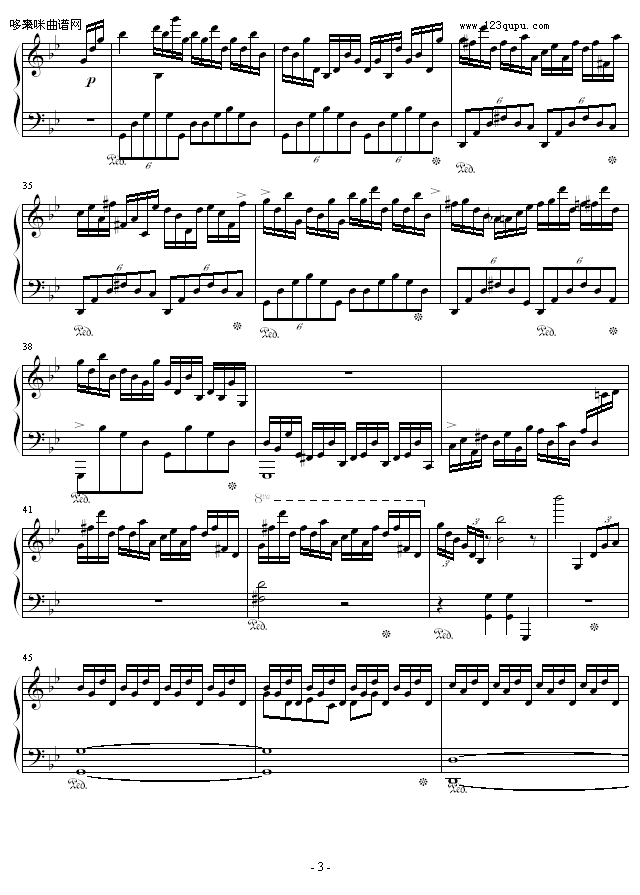 高技巧练习曲No.1-欧阳阳.钢琴曲谱（图3）