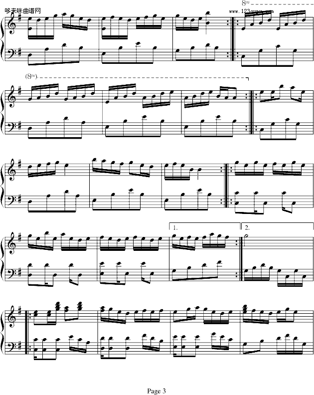 樱之初-大头Grace钢琴曲谱（图3）
