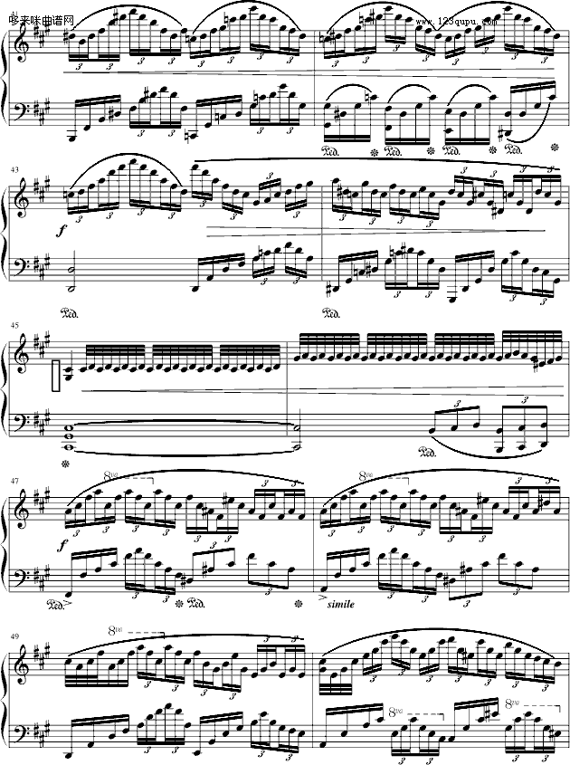 幻想曲第三章(风)-乐侠钢琴曲谱（图4）