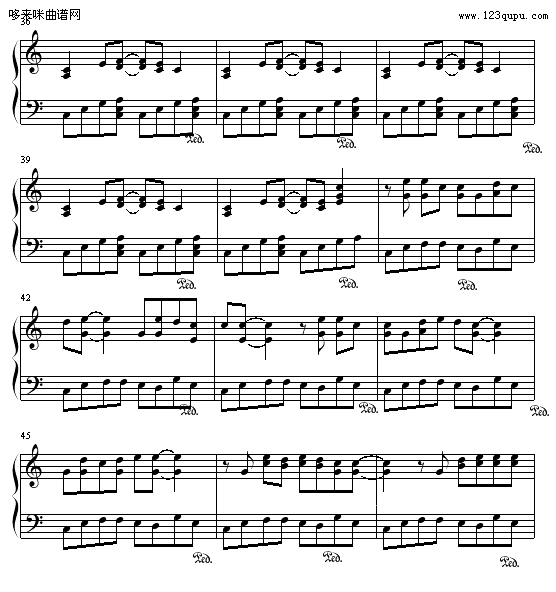 爱-维也纳之子钢琴曲谱（图4）