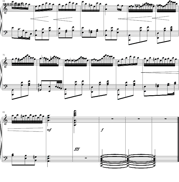 海上的圆舞曲-原创钢琴手钢琴曲谱（图3）
