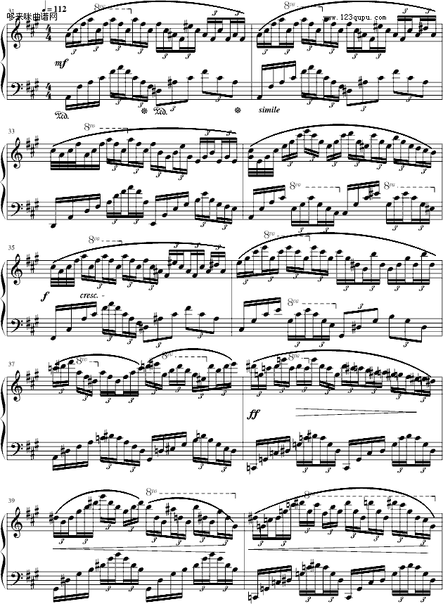 幻想曲第三章(风)-乐侠钢琴曲谱（图3）