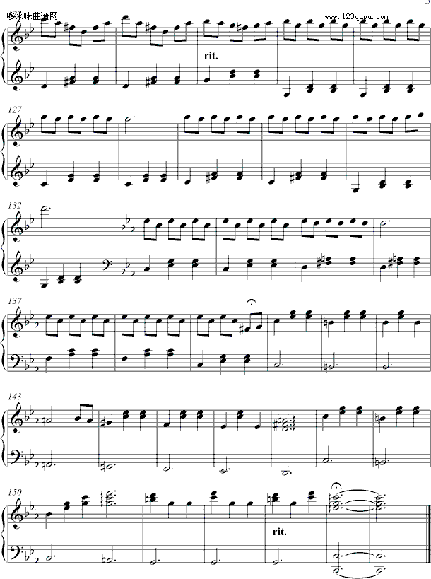 停不了的华尔兹-xs0713钢琴曲谱（图5）
