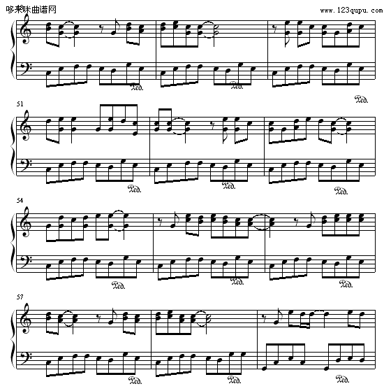 爱-维也纳之子钢琴曲谱（图5）