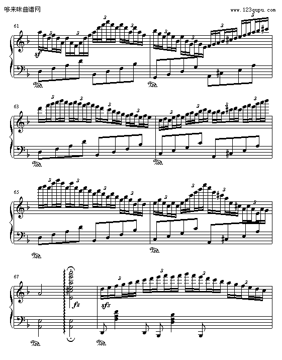 来自密境（风起，枫起）-windyoption钢琴曲谱（图6）