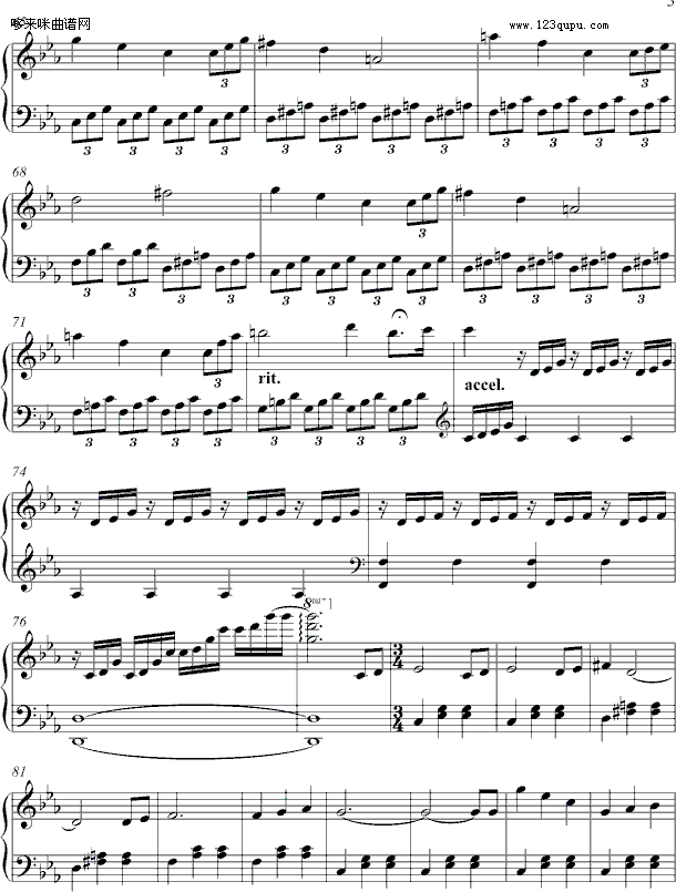 停不了的华尔兹-xs0713钢琴曲谱（图3）