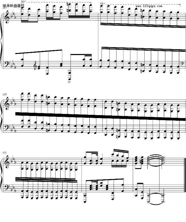 c小调波兰舞曲-心兰钢琴曲谱（图12）