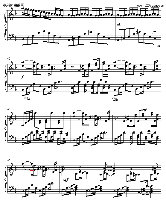 来自密境（风起，枫起）-windyoption钢琴曲谱（图4）