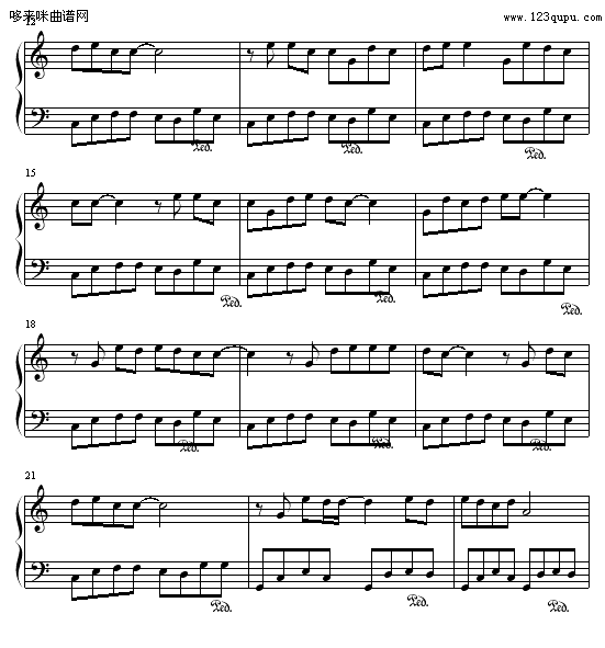 爱-维也纳之子钢琴曲谱（图2）
