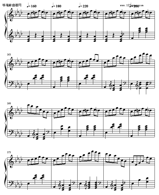 热情华尔滋-Hamlet钢琴曲谱（图9）