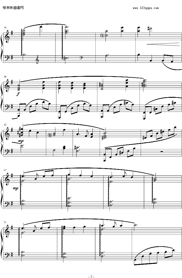 To Zanarkand完整版-最终幻想钢琴曲谱（图3）