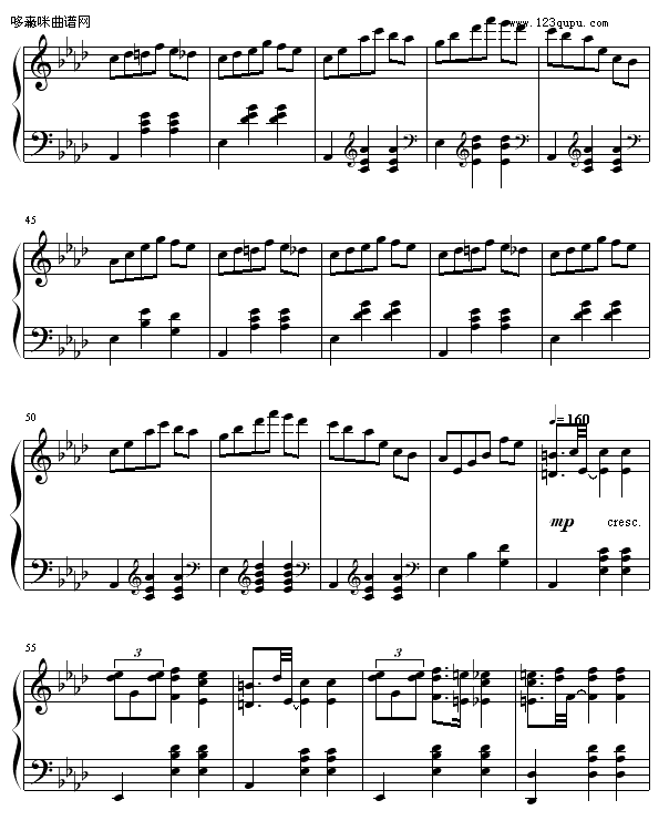 热情华尔滋-Hamlet钢琴曲谱（图3）