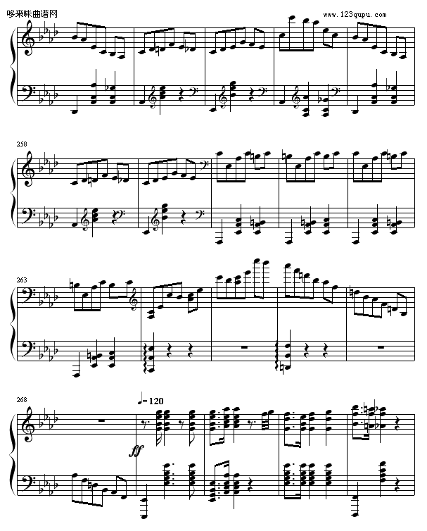 热情华尔滋-Hamlet钢琴曲谱（图14）