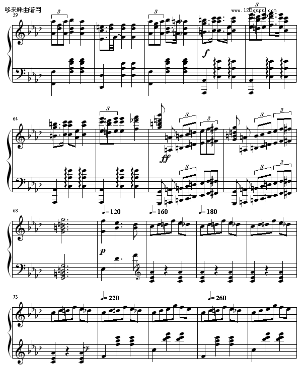热情华尔滋-Hamlet钢琴曲谱（图4）