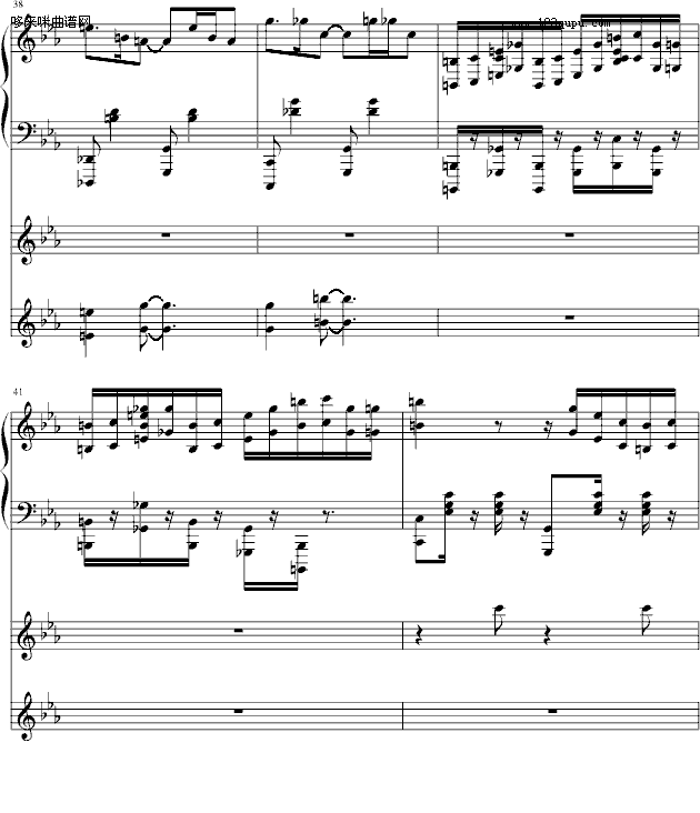月下-阿鲁卡多-动漫影视钢琴曲谱（图8）