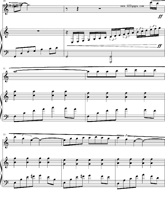 雨后天晴-Bach钢琴曲谱（图3）