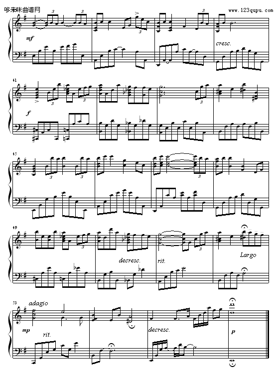 Falling-Yiruma钢琴曲谱（图3）